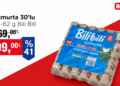 Yumurtaya Yüzde 41 İndirim: 30’lu Yumurta 99 TL’ye Düştü!